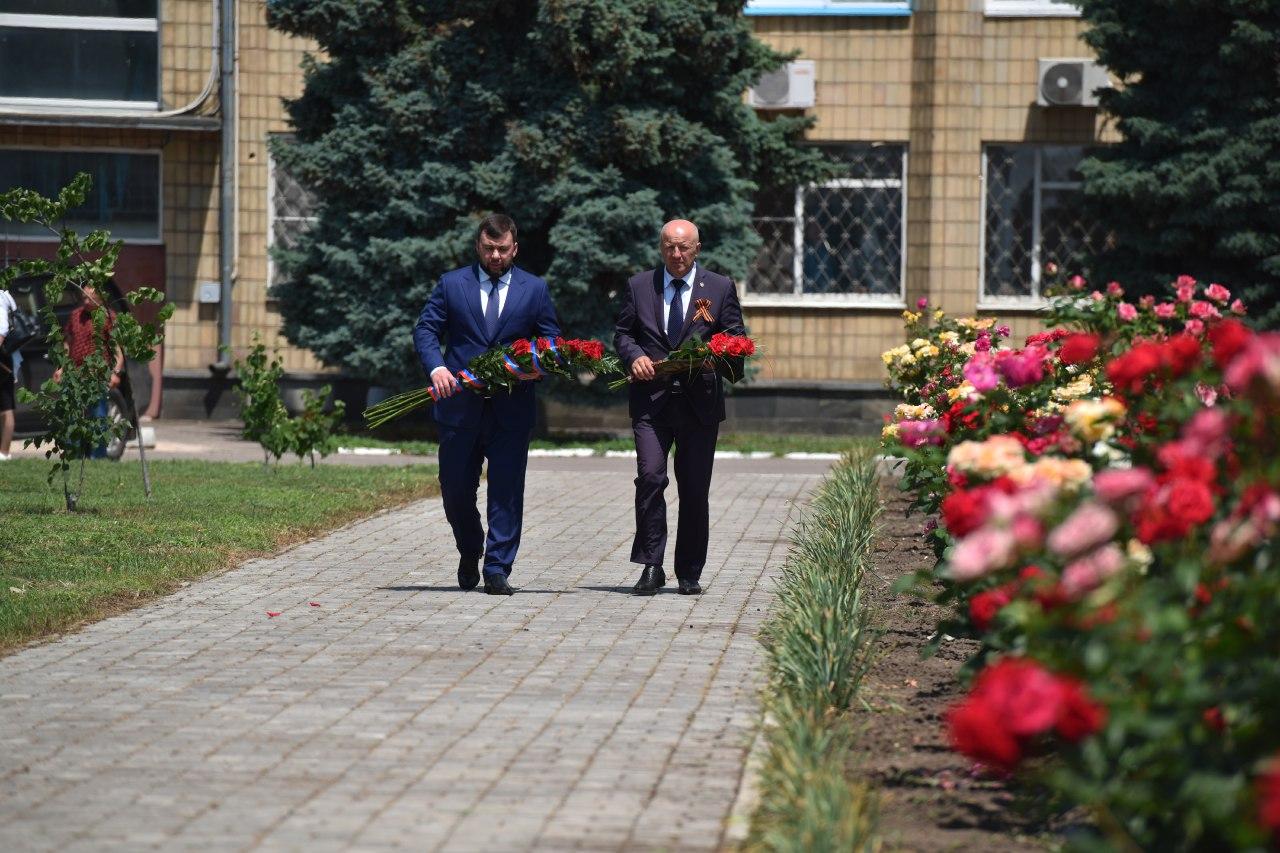 Глава ДНР Денис Пушилин поддержал всероссийскую акцию «Минута молчания»