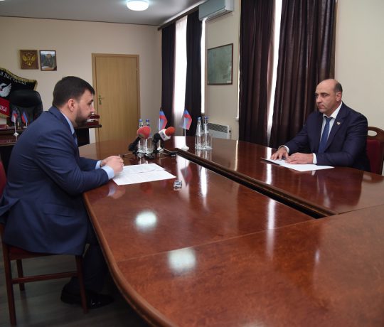 встреча, Енакиево, Пушилин, Лысенко